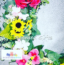 Load image into Gallery viewer, Handmade Luxury Yellow and Pink 40cm Wreath