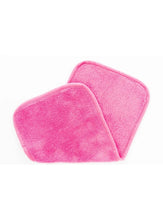 Load image into Gallery viewer, Erase Your Face cleansing cloth, a makeup remover like no other! This cloth has the ability to remove all types of cosmetics, including waterproof mascara without using harmful chemicals or synthetic makeup removers. With just warm water each cloth will remove the toughest makeup and will be sure to give you a fresh clean feeling. pink