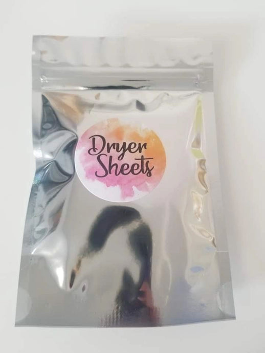 Dryer sheets - in a range of scent dupes including perfume, aftershave, fruity and clean and fresh.
