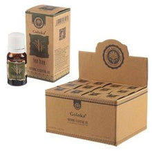 Load image into Gallery viewer, Goloka Essential Oils Bottle Of 10ml Essential Oil Made From Natural Suitable For Use in Humidifier Mist Diffusers. As with All Essential Oils, Please Take Care To Use Safely and To Only Use Oils Appropriate For The Environment (Children, Pets etc...) lemongrass, ginger, patchouli, ylang ylang, bergamot, orange, lavender, eucalyptus.