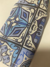 Load image into Gallery viewer, Flax Eye Lavender Eye Pillow A flax seed eye mask, reach for the stars sleep mask, lavender eye pillow, aromatherapy herbal night mask, relaxation pillow, gift for her, vegan yoga gift. Holistic. Blue theme fabric.