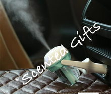 Load image into Gallery viewer, Aroma Mist Diffuser Car Plug-In Electric Car Air Freshener Humidifier Atomiser, touch sensitive and use with fragrance oil.