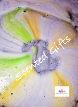 Load image into Gallery viewer, Cyril Squirrel A Grey squirrel bomb with hidden orange yellow and green centre fragranced in rhubarb and custard.