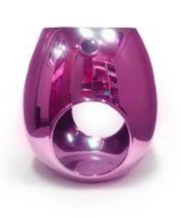 Electroplated Tea light Burners ~ Pink  The perfect addition to any range.  Upgrade your range with this wax melt burner, coupled with your signature fragrance wax melts to create the ultimate gift.