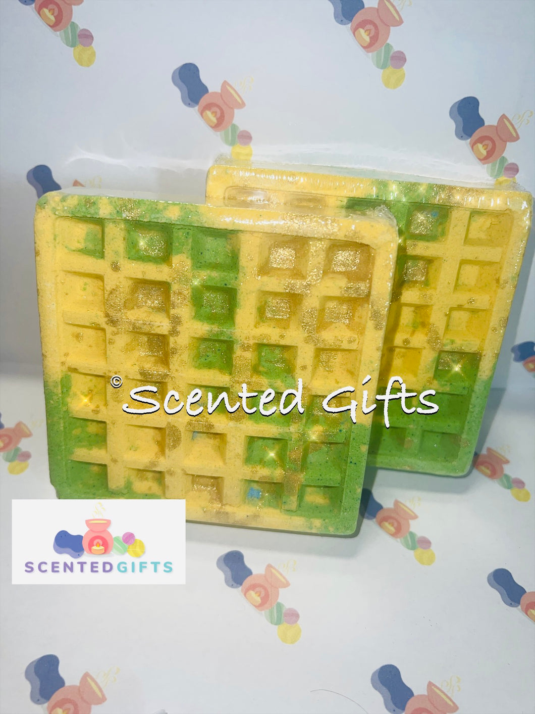 Jumbo Ice Pineapple Waffle bath bomb