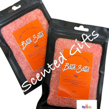 Load image into Gallery viewer, Bubbling Bath Salt bags/ tubs
