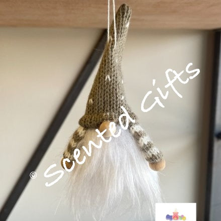 KNITTED MINK GONK HANGER 11CM